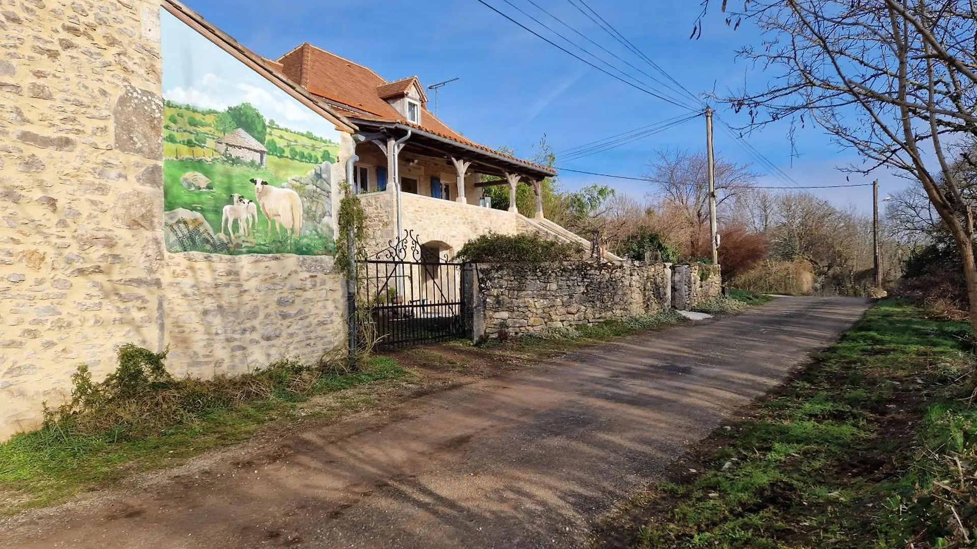 Maison Quercynoise En Pierre Concots France